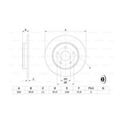 Тормозной диск Bosch 0 986 479 169 Фото 4
