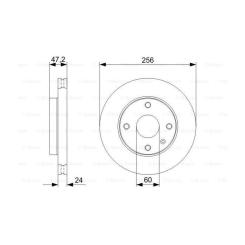 Тормозной диск Bosch 0 986 479 328 Фото 4
