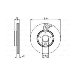 Тормозной диск Bosch 0 986 479 620 Фото 4