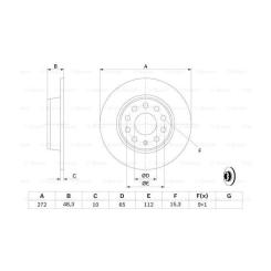 Тормозной диск Bosch 0 986 479 677 Фото 4