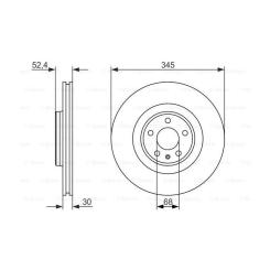 Тормозной диск Bosch 0 986 479 747 Фото 4
