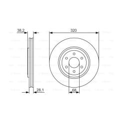 Тормозной диск Bosch 0 986 479 S35 Фото 4