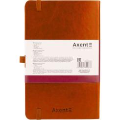 Блокнот Axent Partner Lux, 125х195, 96л, кл, коричневый Фото 2