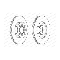 Тормозной диск FERODO DDF207 Фото