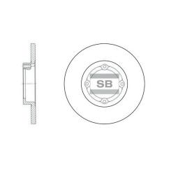 Тормозной диск HI-Q SD3010 Фото