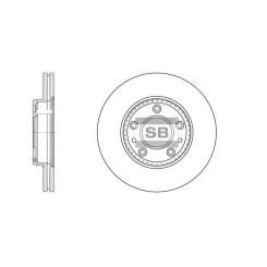 Тормозной диск HI-Q SD4406 Фото
