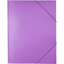Папка на резинках Axent A4 430 мкм Pastelini lilac Фото