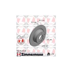 Тормозной диск ZIMMERMANN 150.3429.20 Фото