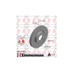 Тормозной диск ZIMMERMANN 285.3518.52 Фото