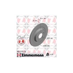 Тормозной диск ZIMMERMANN 380.2115.20 Фото