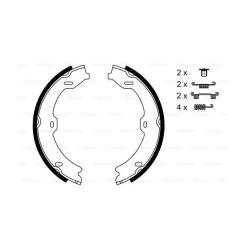 Тормозные колодки Bosch 0 986 487 725 Фото 4