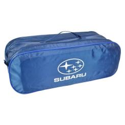 Сумка-органайзер Poputchik в багажник Subaru синя Фото