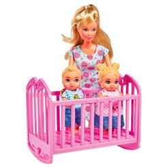 Кукла Simba Штеффи с детьми и аксессуарами Фото 2