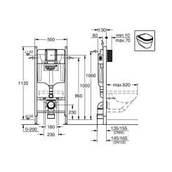 Инсталляция Grohe Rapid SL Фото 1