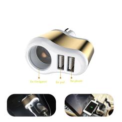 Зарядное устройство XoKo CC-303 2 USB 2.1A Gold / White Фото 2