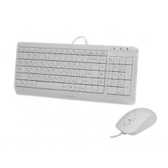 Комплект A4Tech F1512 White Фото 1