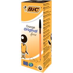 Ручка масляная Bic Orange, чёрная Фото 1