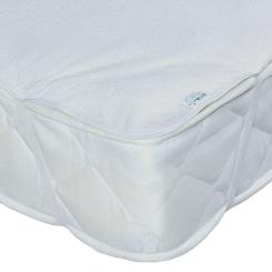 Наматрасник Еко Пупс водонепроницаемый Classiс, 160х200 см Белый Фото