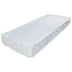 Наматрасник Еко Пупс водонепроницаемый Classiс, 160х200 см Белый Фото 1