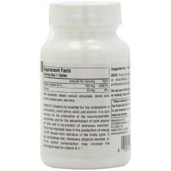 Витамин Source Naturals Вітамін В-1 100мг, 250 таблеток Фото 1
