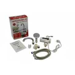 Проточный водонагреватель Grunhelm EWH-1X-3FSH-LED Фото 8