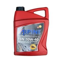 Моторное масло Alpine 10W-40 TSN 5л Фото
