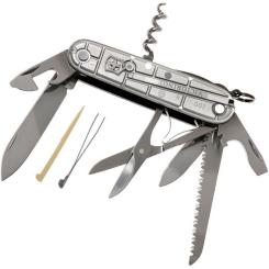 Нож Victorinox Huntsman Transparent Silver Фото 1
