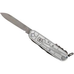 Нож Victorinox Huntsman Transparent Silver Фото 4
