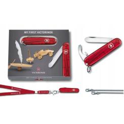 Нож Victorinox My First Transparent Red Фото 3