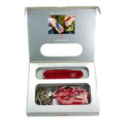 Нож Victorinox My First Transparent Red Фото 4