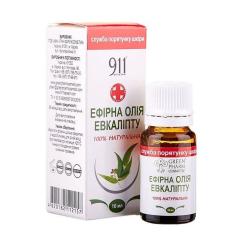 Эфирное масло ГРІН ФАРМ КОСМЕТИК Масло эфирное эвкалипта 10 мл Фото