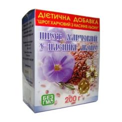 Травы МИРОСЛАВ Шрот семян льна 200гр, Мирослав Фото