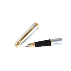 Ручка перьевая Sheaffer PRELUDE Brushed Chrome GT FP M Фото 3