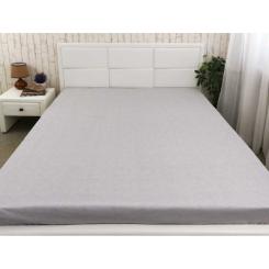 Простынь Руно бязь на резинке Grey 120х200 см Фото 2