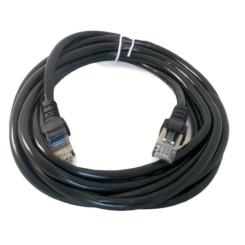 Патч-корд Extradigital 3м, Cat. 6, FTP, CCA, black Фото