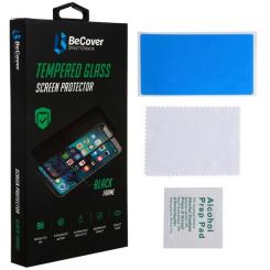 Стекло защитное BeCover ZTE Blade A51 / A71 Black Фото 1