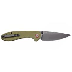 Нож CJRB Feldspar Black Blade G10 Green Фото 1