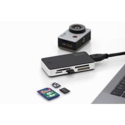 Считыватель флеш-карт Digitus USB 3.0 All-in-one Фото 3