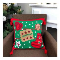 Наволочка Прованс Печенье Зеленое 45х45 см Фото 1