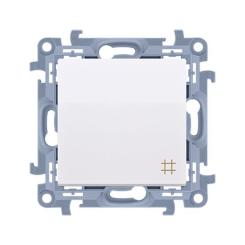 Выключатель Simon 1х, белый Фото