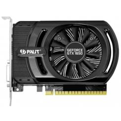 Видеокарта Palit GeForce GTX1650 4096Mb StormX Фото 1