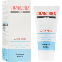 Маска для лица Сульсена анти-акне 50 мл Фото 1