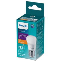Лампочка Philips ESSLEDLustre 6W 620lm E27 827 P45NDFRRCA Фото 1