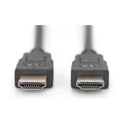 Кабель мультимедийный Digitus HDMI M to HDMI M 1.0m 4K Фото 1