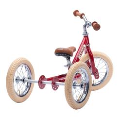 Беговел Trybike трехколесный балансирующий рубиновый Фото 2