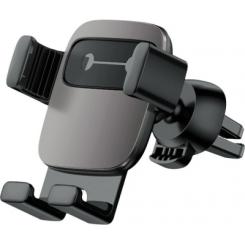 Универсальный автодержатель Baseus Cube Gravity Vehicle-mounted Holder, black Фото