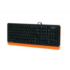 Клавиатура A4Tech FKS10 USB Orange Фото 1
