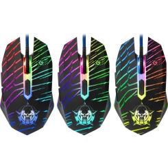 Мышка Defender Dark Agent GM-590L USB Black Фото 1