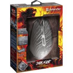 Мышка Defender Dark Agent GM-590L USB Black Фото 4