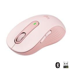 Мышка Logitech Signature M650 L Wireless Rose Фото